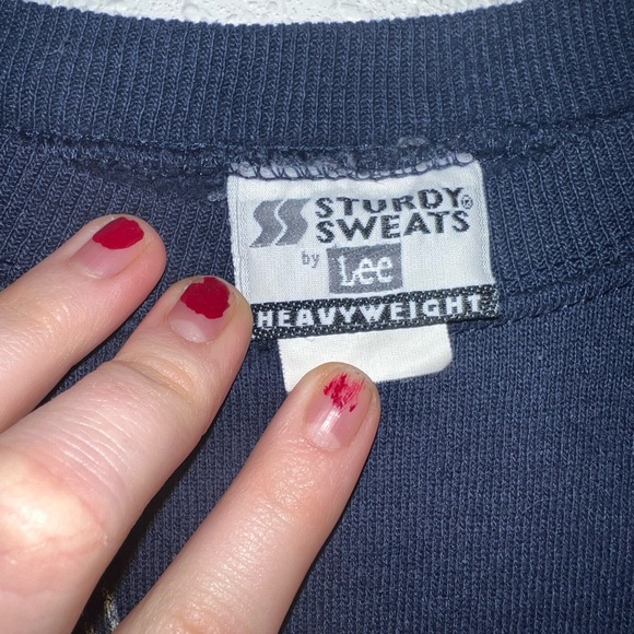 blue lee crewneck sweater - Picture 3 of 3